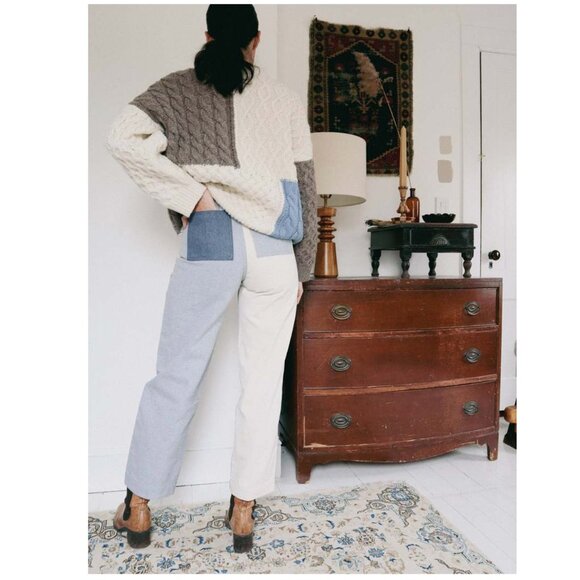 Marvin Ruby Wren Jean in Patchwork - Size S - Picture 5 of 12